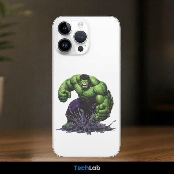 Transparent Incredible Hulk Ground Smash Mobile Skin