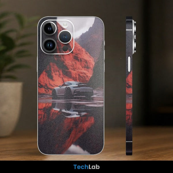 Porsche 911 GT3 Canyon Reflection Mobile Skin