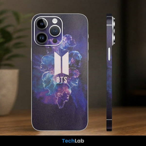 BTS Cosmic Galaxy Lineage Mobile Skin