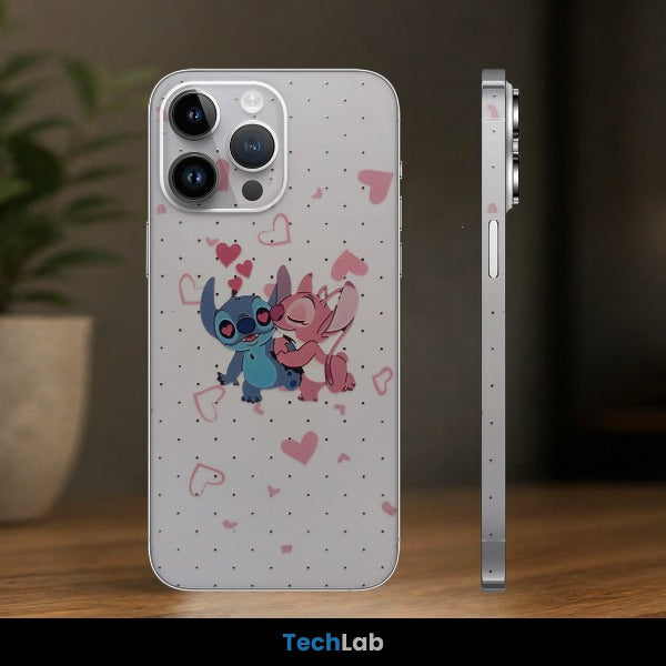 Stitch & Angel Sweetheart Mobile Skin