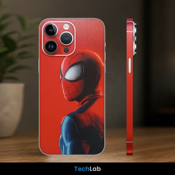 Spider Man Crimson Focus Mobile Skin