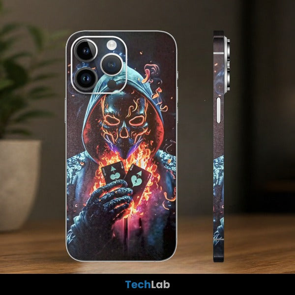 Reaper's Poker Flame Mobile Skin