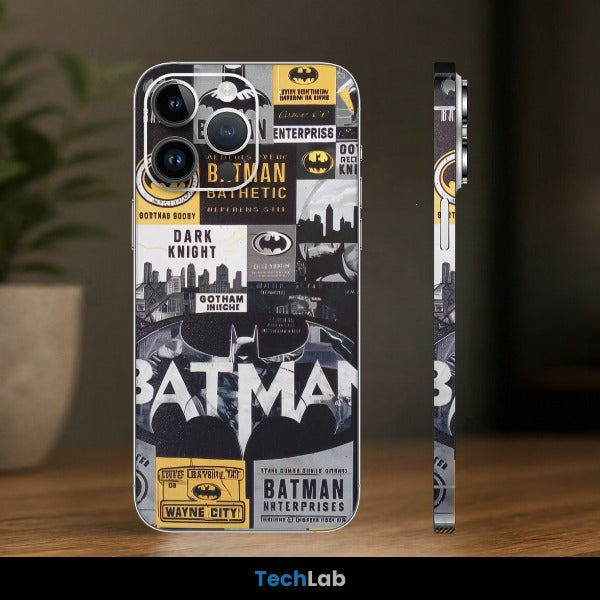 Batman Dark Knight Collage Mobile Skin