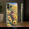 Anime Sunflower Breeze Mobile Skin