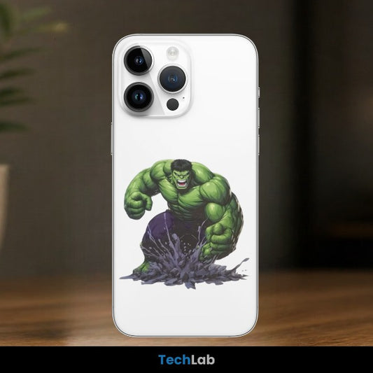 Transparent Incredible Hulk Ground Smash Mobile Skin
