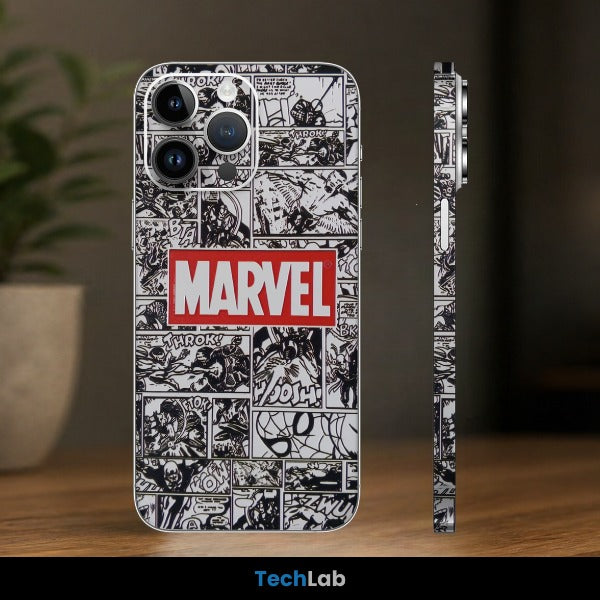 Marvel Classic Panel Collage Mobile Skin