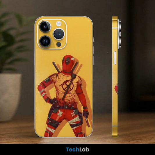 Deadpool Wisecrack Stance Mobile Skin