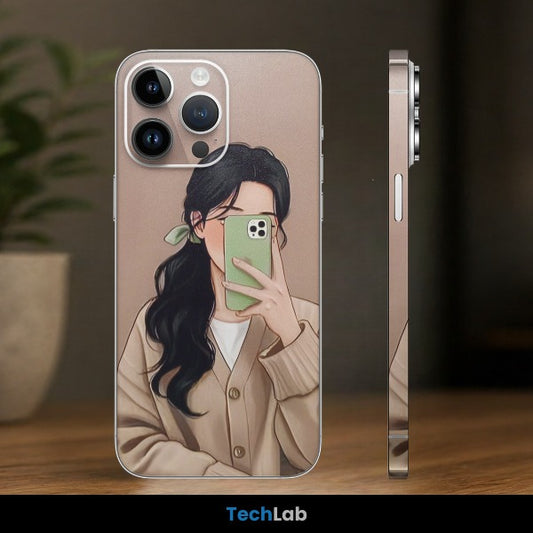 Mirror Selfie Aesthetic Mobile Skin