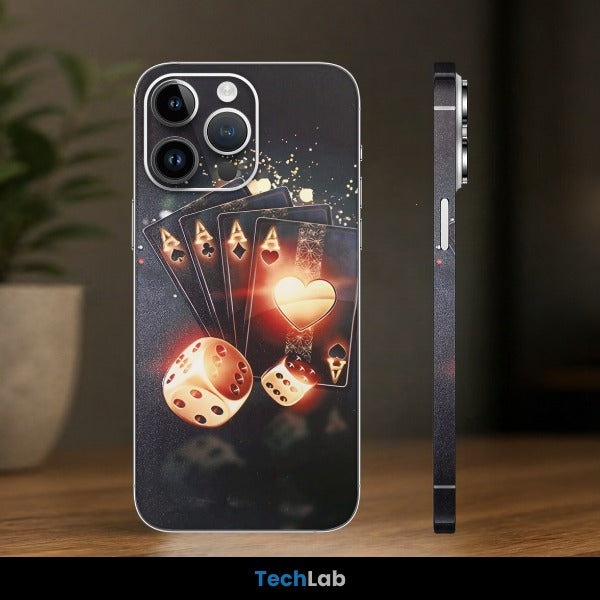 Golden Aces Dice Mobile Skin