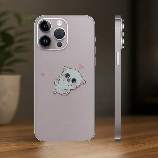 Chibi Kitten Playful Mobile Skin