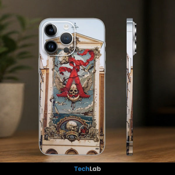 Baroque Skull Emblem Mobile Skin