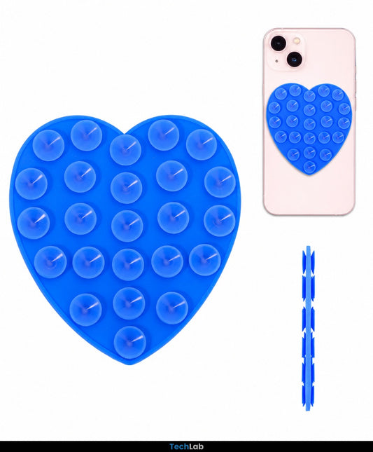 Heart Shaped Suction Phone Grip